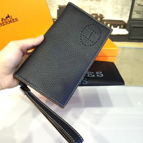 H**mes-wallet-replica-bag-black-4